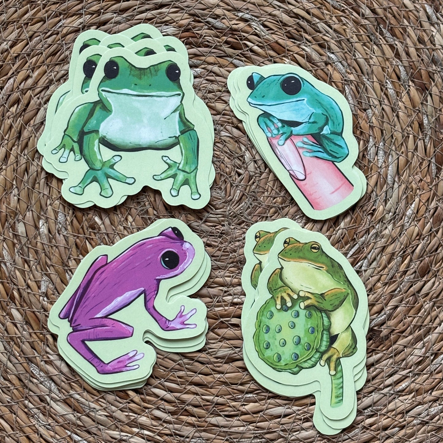 Frog - Sticker set