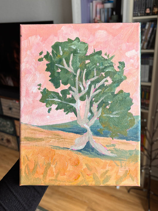 "Lone Tree" - original painting