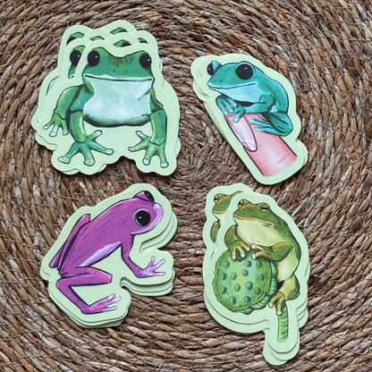 Frog - Sticker set