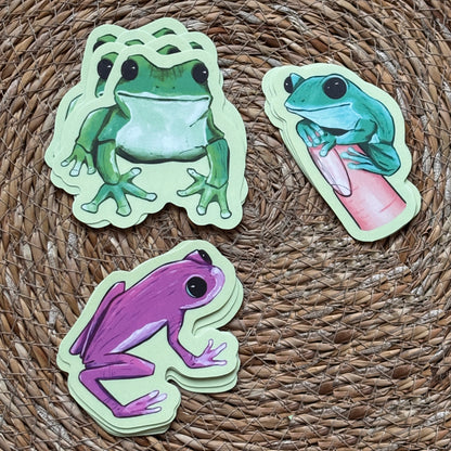 Frog - Sticker set