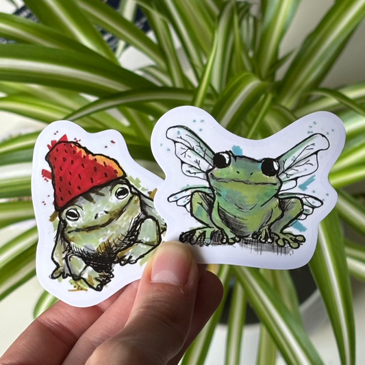 Frog - Sticker set