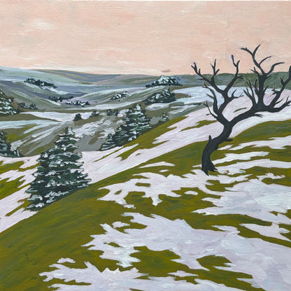 “First Snow” - original painting