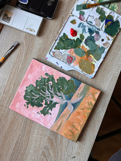 "Lone Tree" - original painting